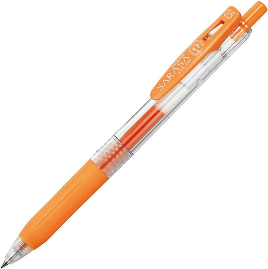 ZEBRA Sarasa Clip Pen 0.5 mm, Orange (JJ15-OR)