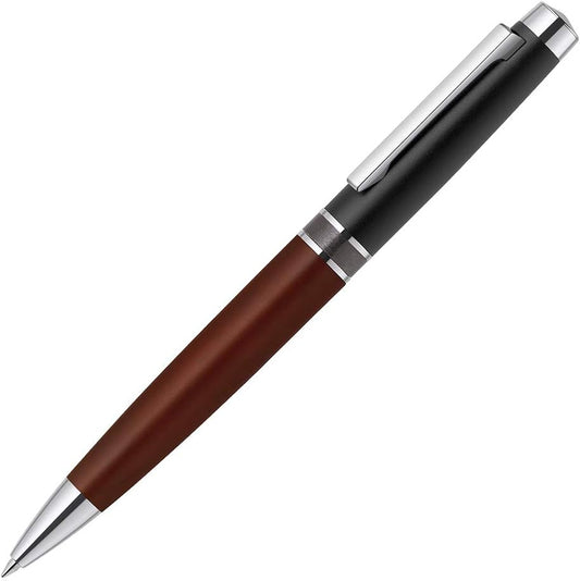 ZEBRA P-BA77-WDBK Permanent Ballpoint Pen Filler Wood Twist Type 0.7 Black