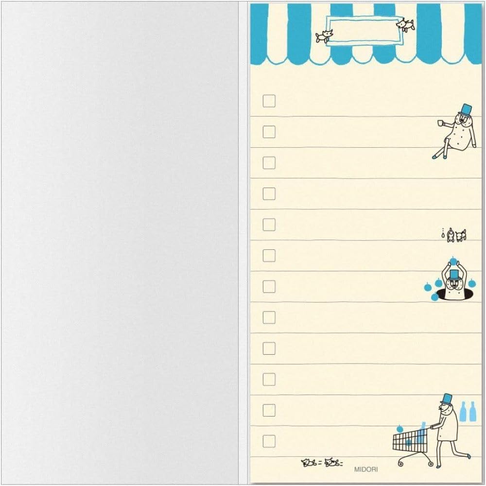 Midori 11763006 Sticky Paper Doing L Uncle Pattern