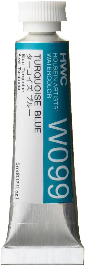 Holbein Artists Watercolor - Turquoise Blue 5ml