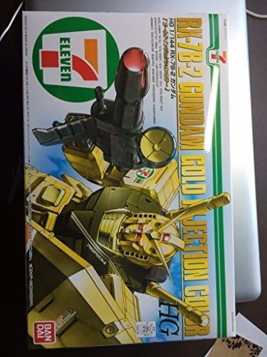 Bandai Seven Eleven Gundam Gold ver. HG 1/144 RX-78-2 Japan limited