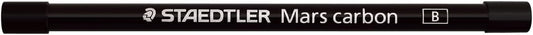 Staedtler Mars Carbon Lead, 2mm, B, 4 Lead (200-E4-B)