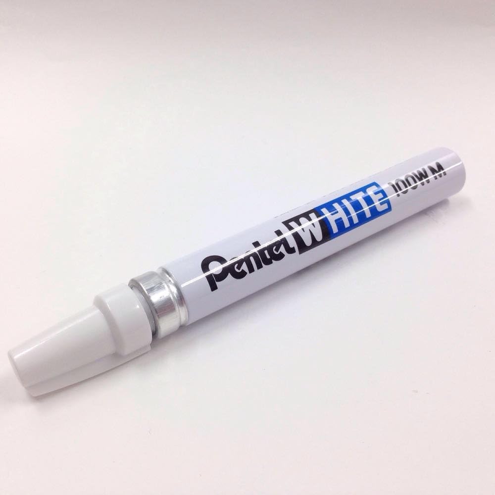 Pentel White Paint Marker X100W-MD Medium Tip 10-Piece Set