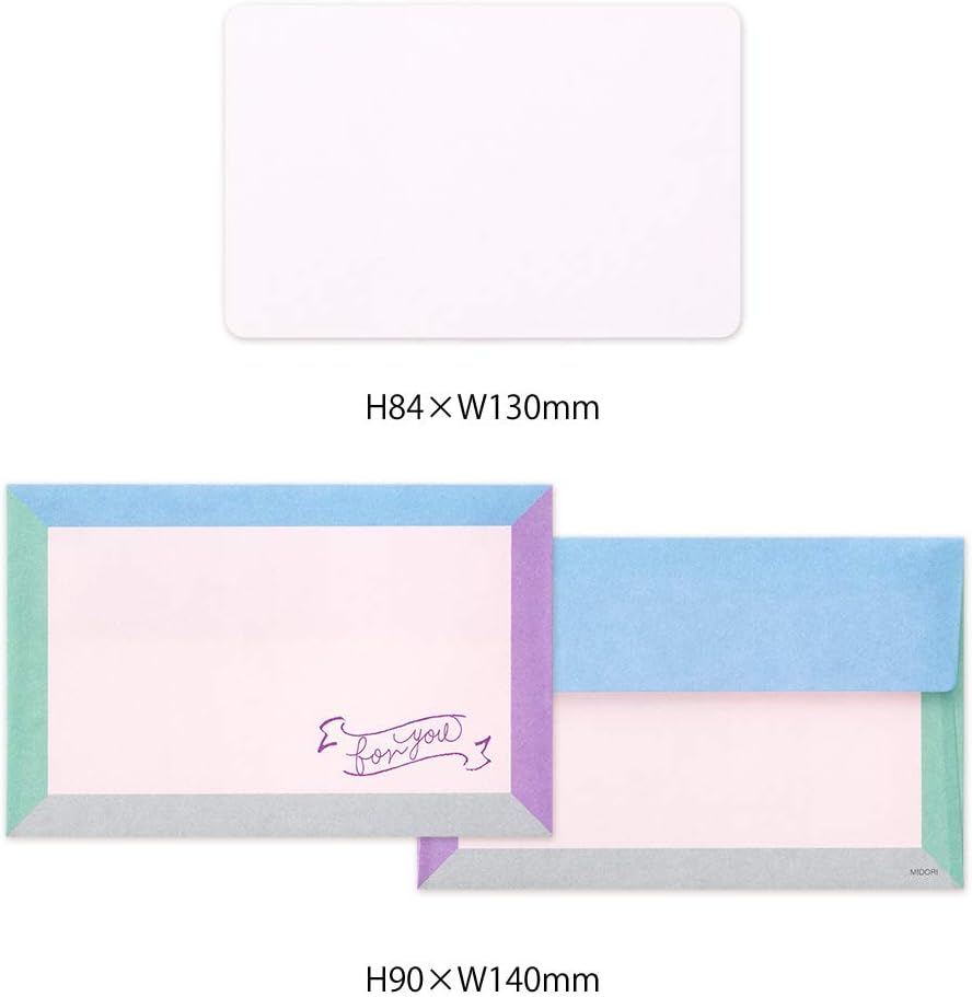 Card letter set, frame