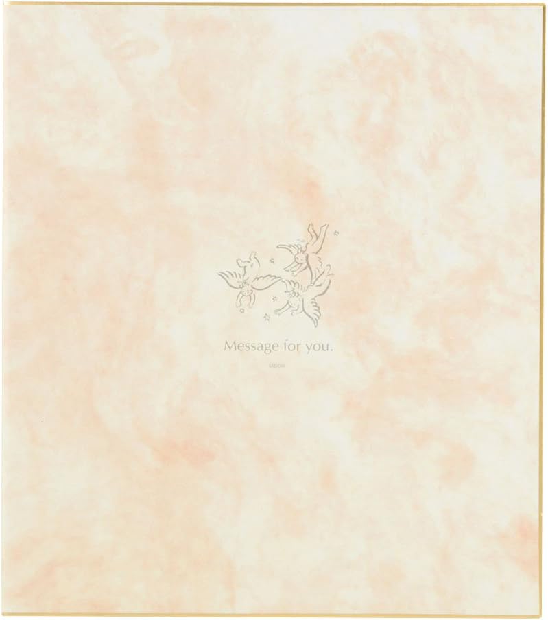 Midori 33138006 Colored Paper, Bi-Fold, Angel Pattern