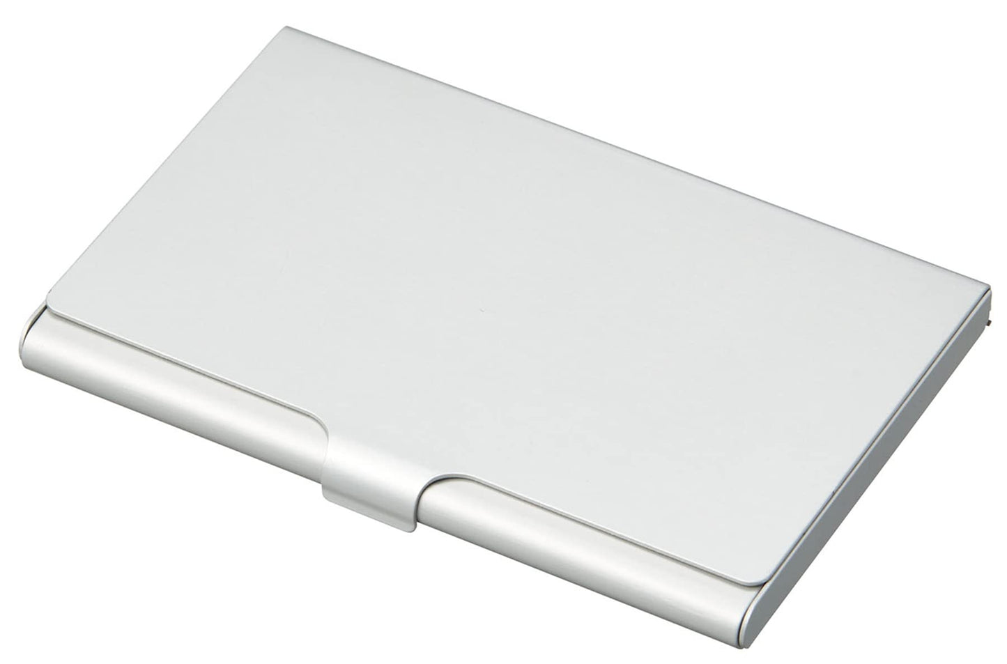Raymay Fujii CHA1056S Business Card Holder, Aluminum Card Case, Holds 25 Cards, Silver