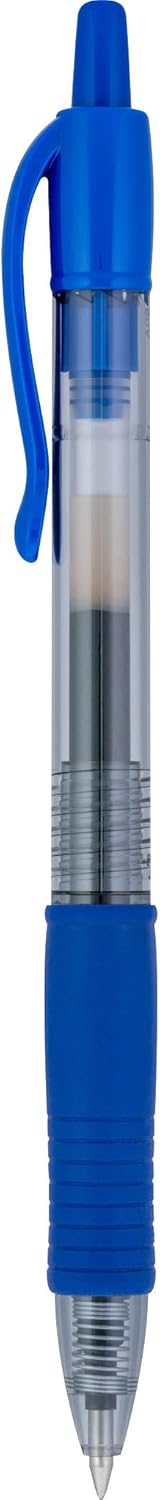 PILOT, G2 Premium Gel Roller Pens, Fine Point 0.7 mm, Blue, Pack of 14