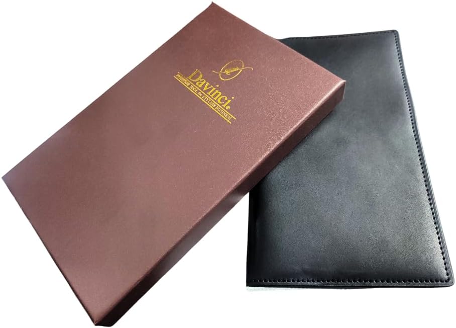 Raymay Fujii Da Vinci Grande All Earth Personal Notebook Bible Size Slim Black JDB4055B