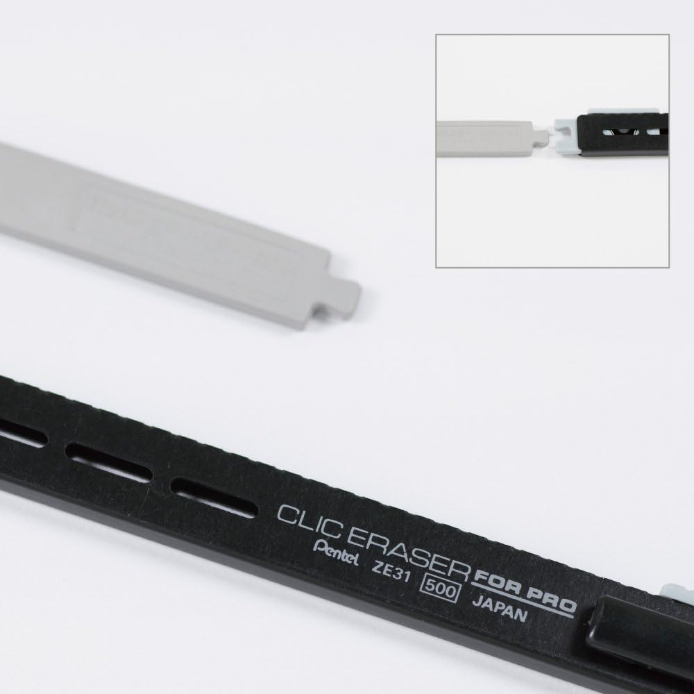 Pentel AMZ-ZE31-ASET Click Eraser for Pro Replacement Set