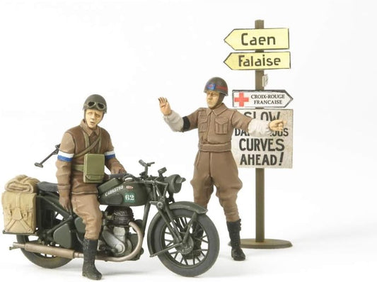 Tamiya 300035316 WWII Brit.BSA M20 Krad./Mi.Polizei 1:35