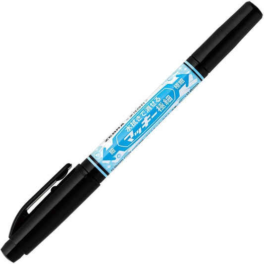 The erasable by wiping ZEBRA aqueous marker water McKee ultra-fine black P-WYTS17-BK
