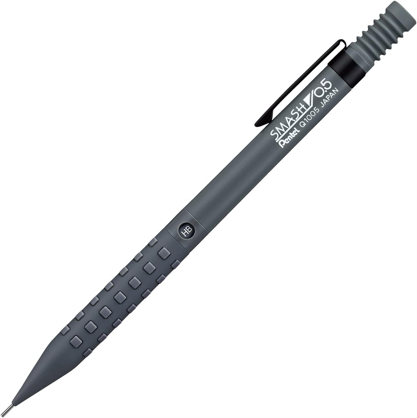 Pentel Mechanical Pencil Smash, 0.5mm, Dark Gray Q1005-N