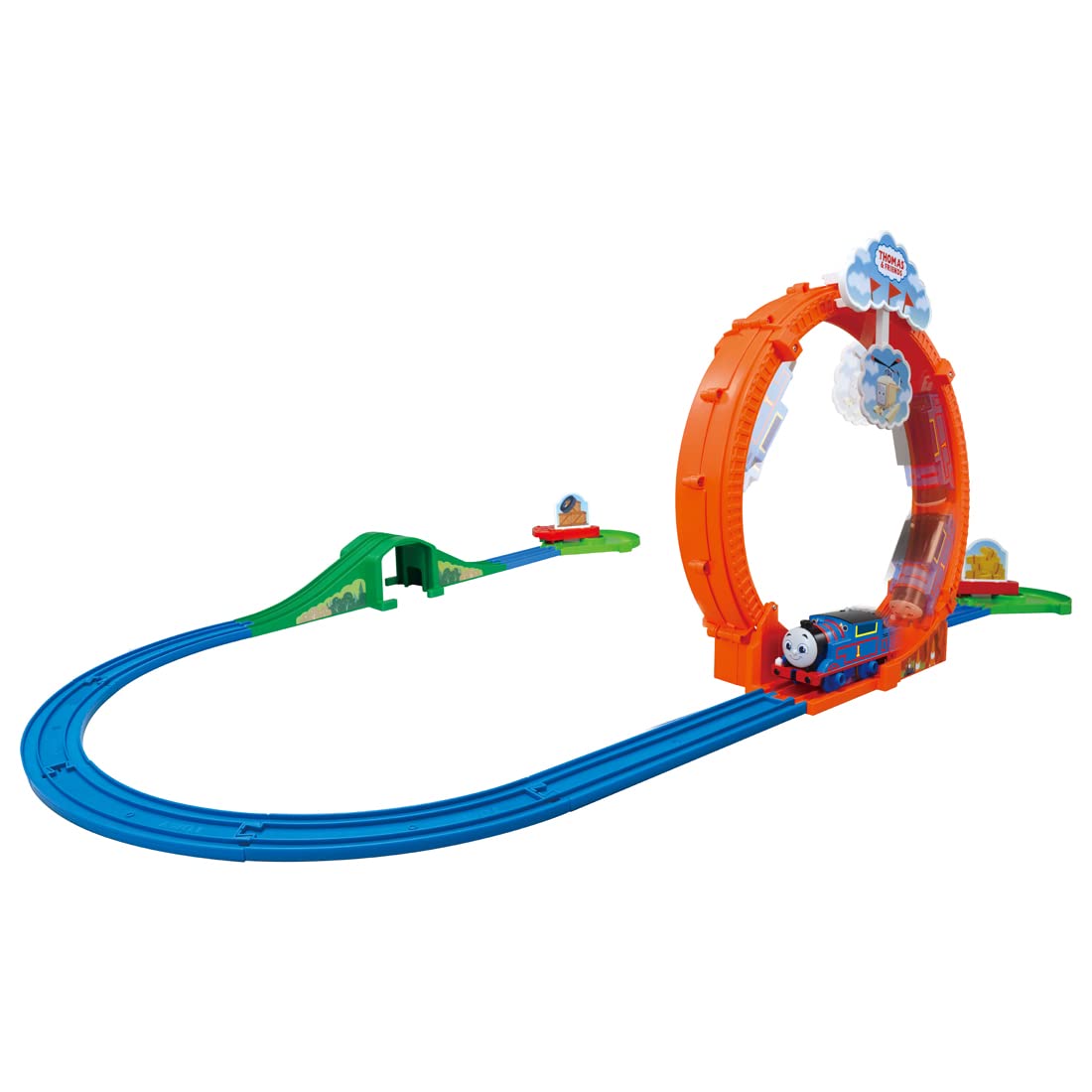 Takara Tomy Plarail Thomas GO GO Thomas: Somersault! Exciting Playland Train