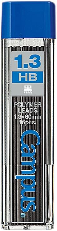 KOKUYO Campus Mechanical Pencil Lead, 1.3mm, HB (PSR-CHB13)