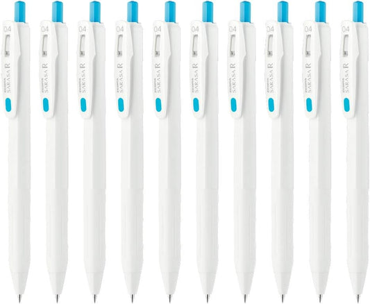 ZEBRA B-JJS29-R1-SKBL Sarasa R 0.4mm Sky Blue 10pcs