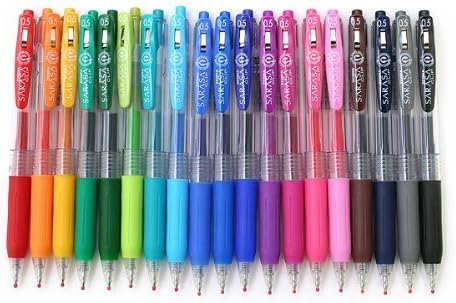 ZEBRA Sarasa Clip Pen 0.5 mm, Green (JJ15-G)