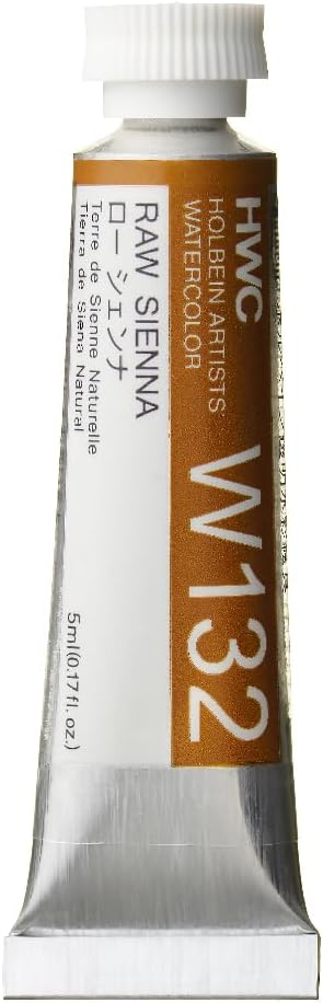 Holbein Artists' Watercolors - Raw Sienna - 5ml Tube