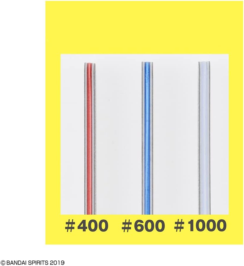 Bandai Hobby - Model Sanding Stick 3 Pack, Bandai Spirits Model Kit Tool Accessory