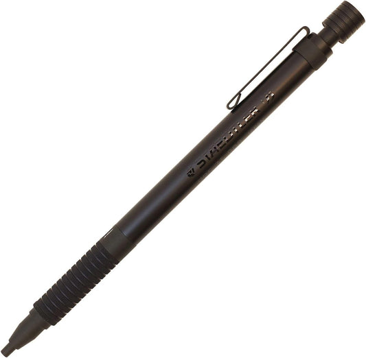 Staedtler 925 35-20B Mechanical Pencil, 0.08 inch (2 mm), Drafting Mechanical Pencil, All Black
