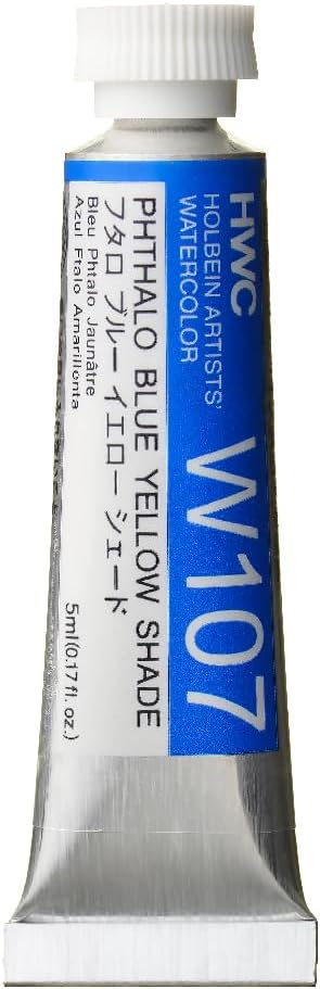 Holbein Artists Watercolor - Pthalo Blue Yellow Shade 5ml