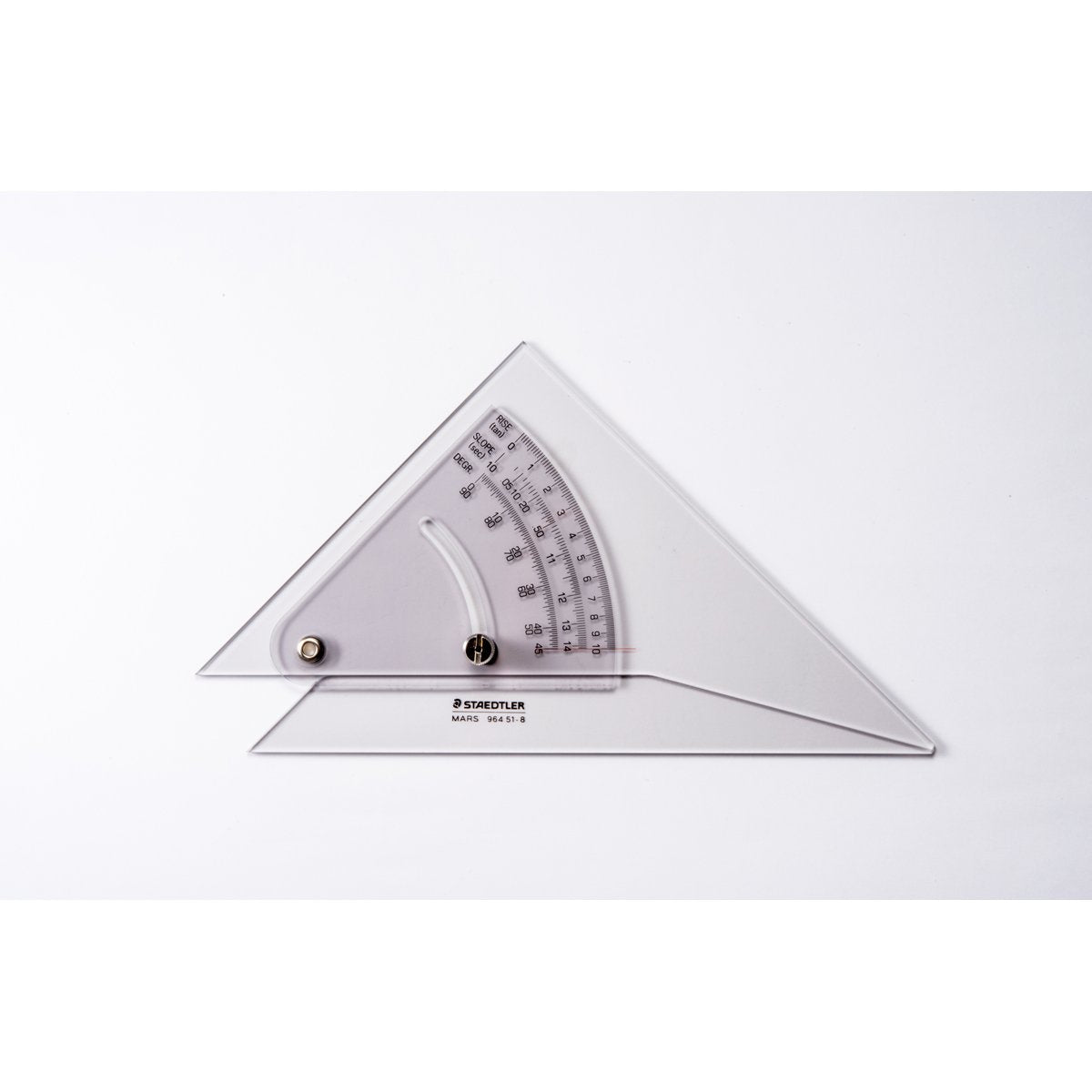 Staedtler Ruler, Slope Ruler, Mars, 7.9 inches (20 cm), 964 51-8