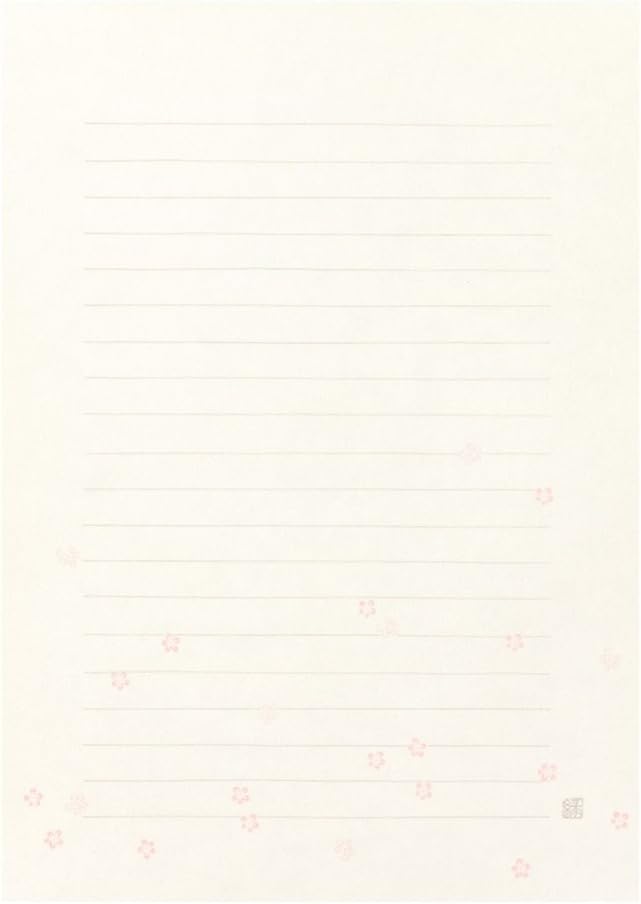 Midori 20024001 Stationery, Spring and Autumn, Horizontal