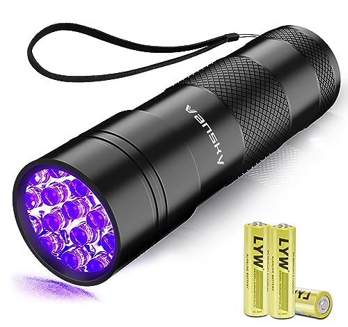 Vansky Detector measures The dirt That can not be seen to ultraviolet black light LED light Eyes