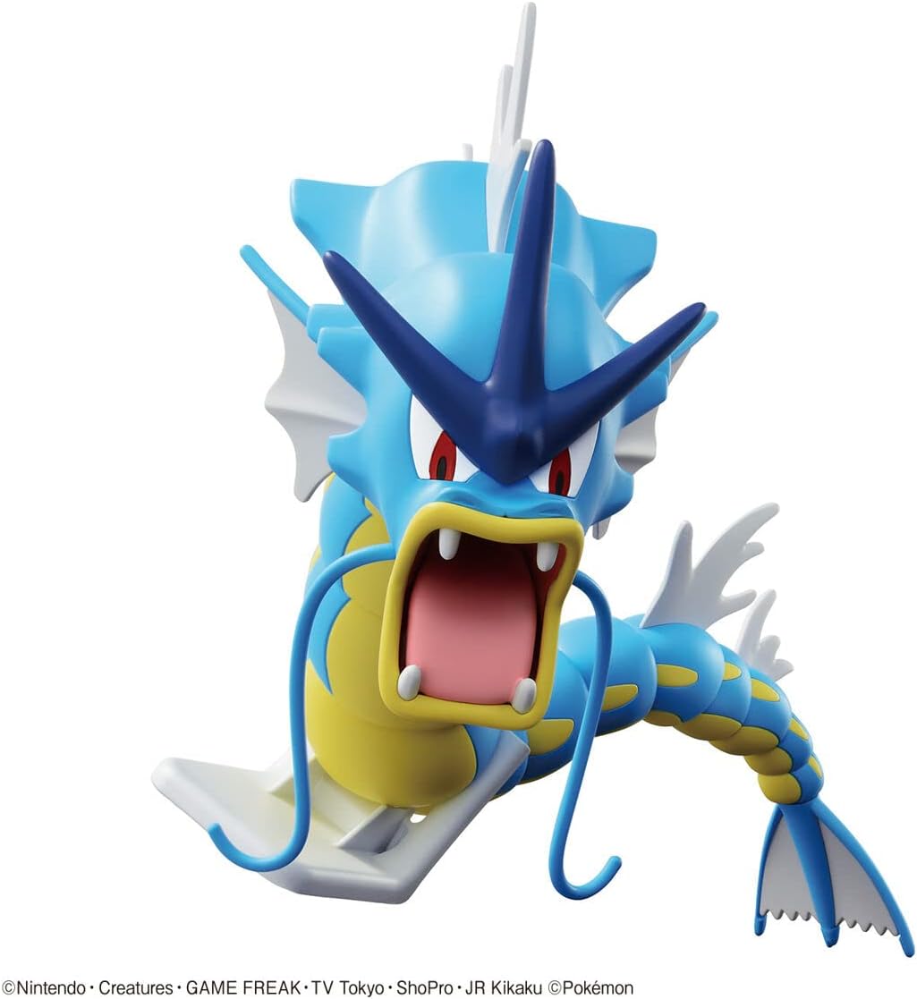 Pokemon Plastic Model Collection 52 Select Series Gyarados Color Coded Plastic Model