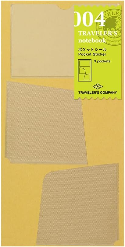 Traveler's Notebook Refill Pocket Seal Regular Size 14248006