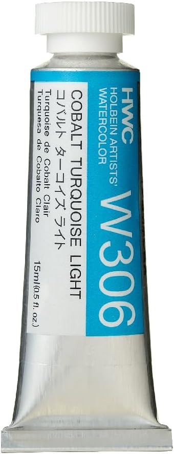 Holbein Artists' Watercolor 15ml Cobalt Turquoise Light