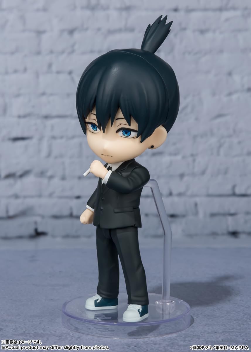 TAMASHII NATIONS Tamashi Nations - Chainsaw Man - AKI Hayakawa, Bandai Spirits Figuarts Mini, 3.5 Inch (Pack of 1)