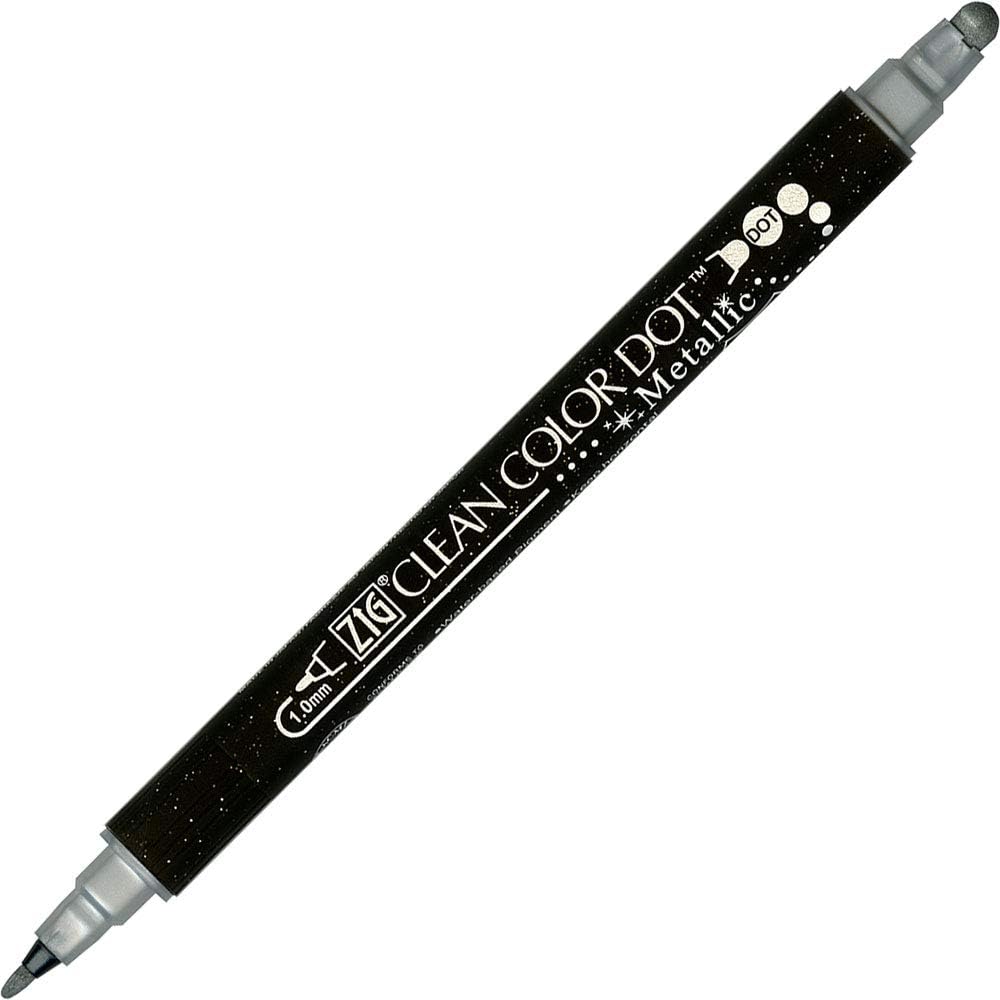 Kuretake TC-8100/6V ZIG Clean Color Dot Metallic 6 Colors