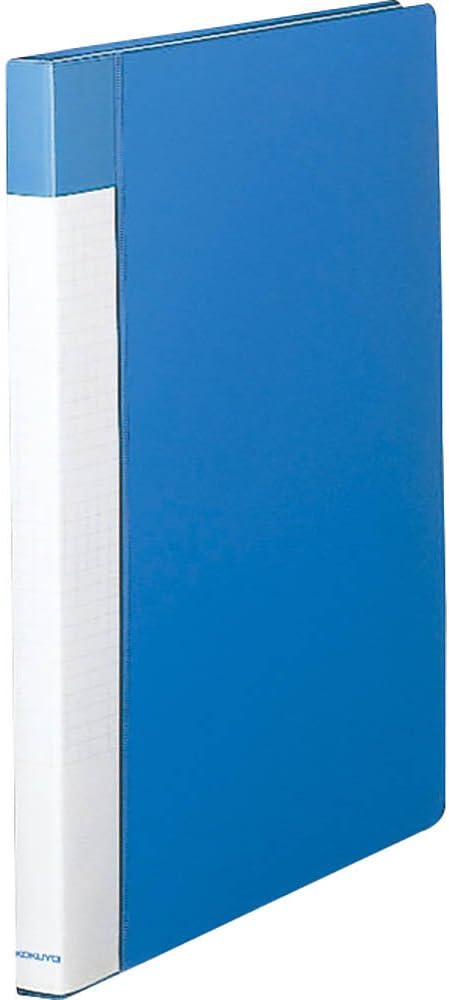 Kokuyo clear book fixed sidearm blue B5 vertical La -821B