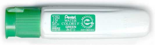 Pentel Efu Watercolor Paints WFCT21, Set of 5, Green