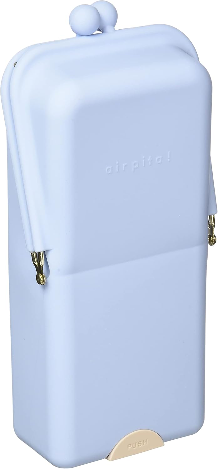Kutsuwa airpita! Pen Case, Misty Blue (AK054BL)