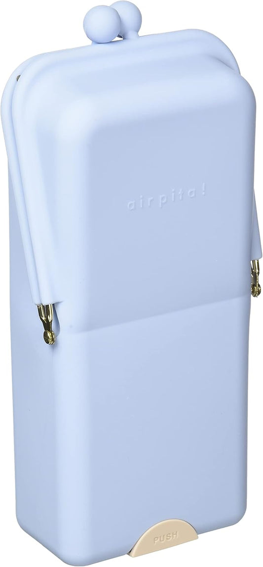 Kutsuwa airpita! Pen Case, Misty Blue (AK054BL)