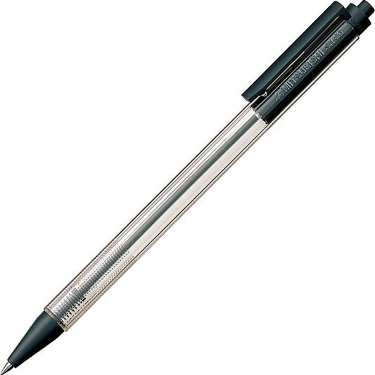 Mitsubishi Pencil Permanent Ballpoint Pen New Liner 0.7 SN80.24 Black 10 Pens