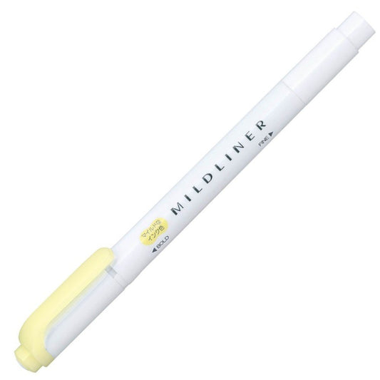 Zebra line marker mild liner P-WKT7-MY mild yellow