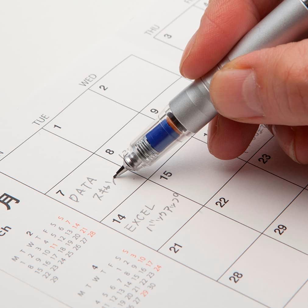 ZEBRA Mechanical Pencil Delguard Type Lx 0.5mm, Blue Body (P-MA86-BL)