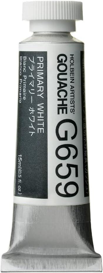 Holbein Artists Gouache 15ml Primary White