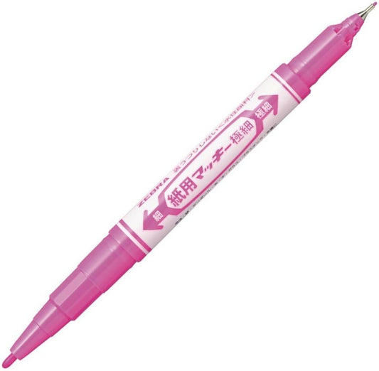 ZEBRA McKee extra fine B-WYTS5-P Pink 10 pieces for aqueous marker paper