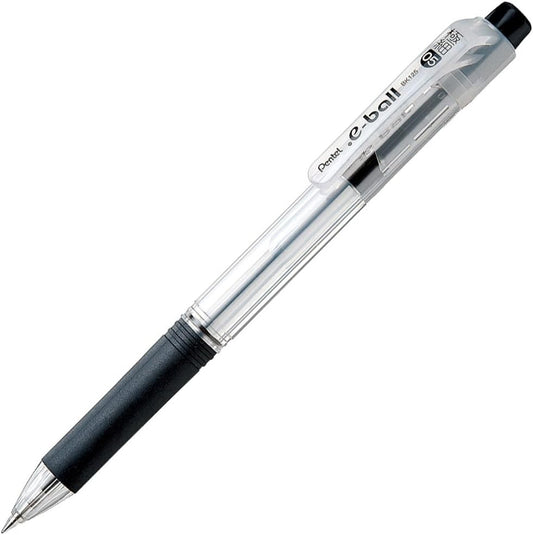 Pentel XBK125-A Permanent Ball Point Ball 0.5mm Black 5 Pack