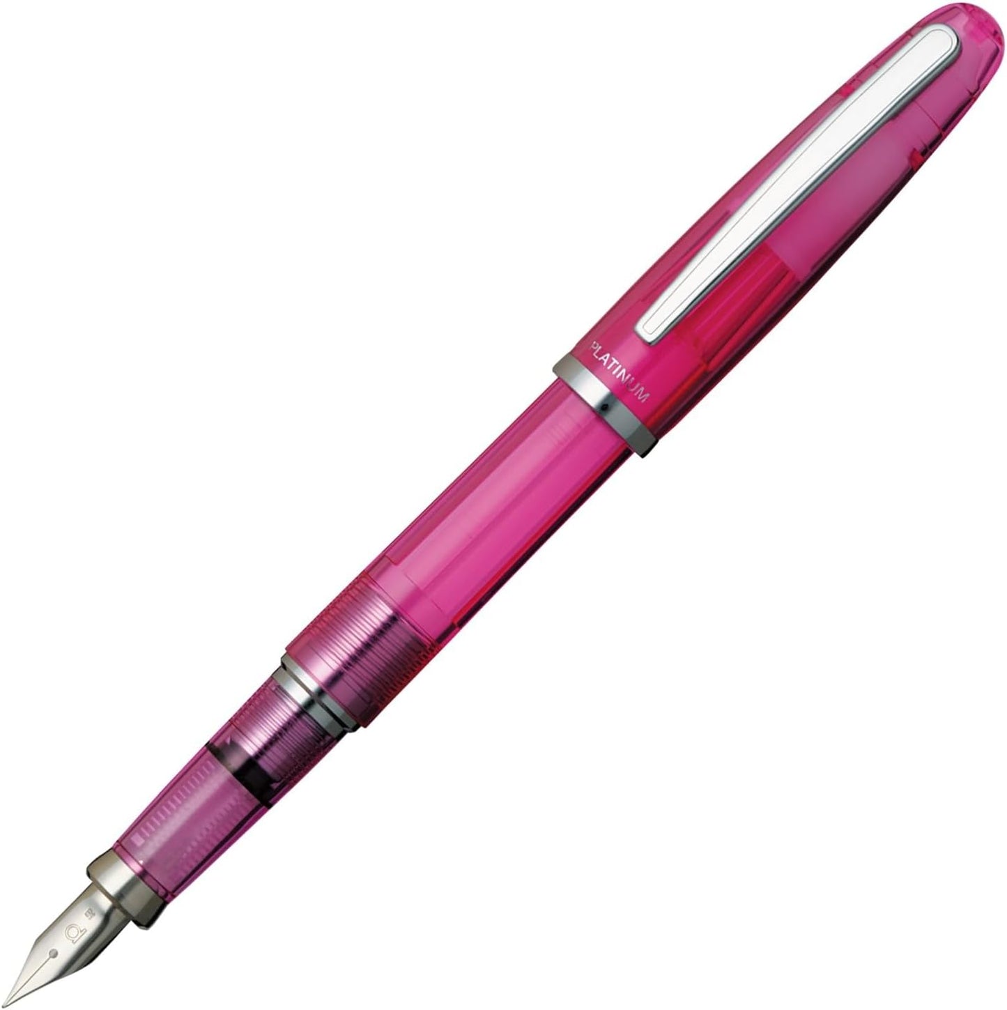 PLATINUM Fountain Pen Balance Crystal Rose Medium Point PGB-3000A#74-3