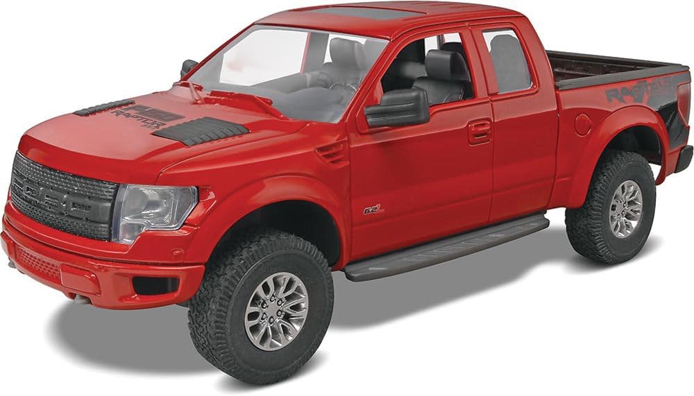 Revell SnapTite Max Ford F-150 SVT Raptor Pick Up Model Kit , Red