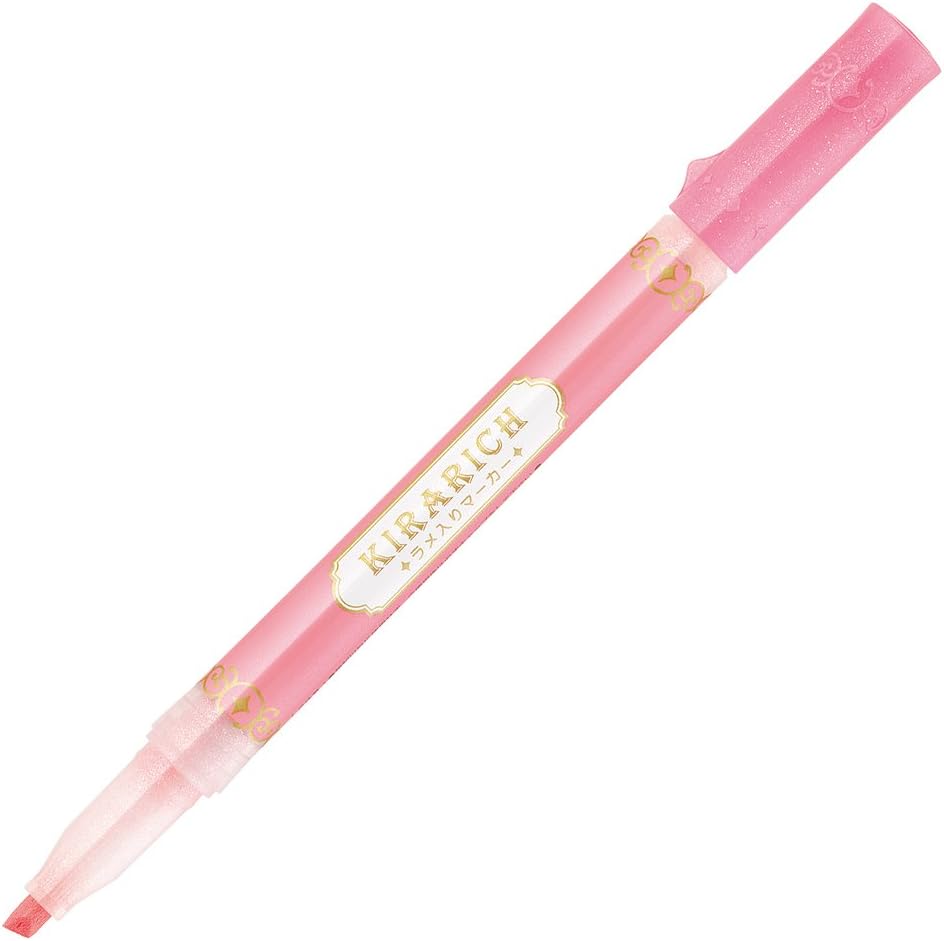 Zebra Kirarich Glitter Highlighter 5-Color Set – Japan