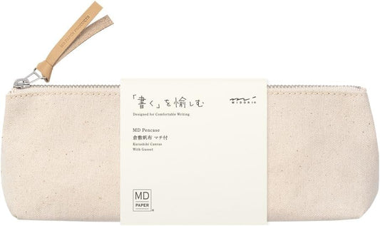 DESIGNPHIL 41814006 MD Pen Case, Kurashiki Canvas, Gusseted