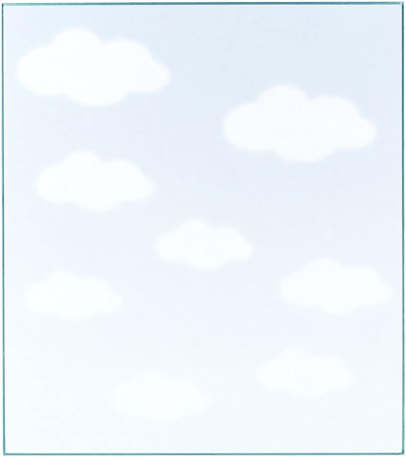 Green color with colored paper seal Blue Bird pattern