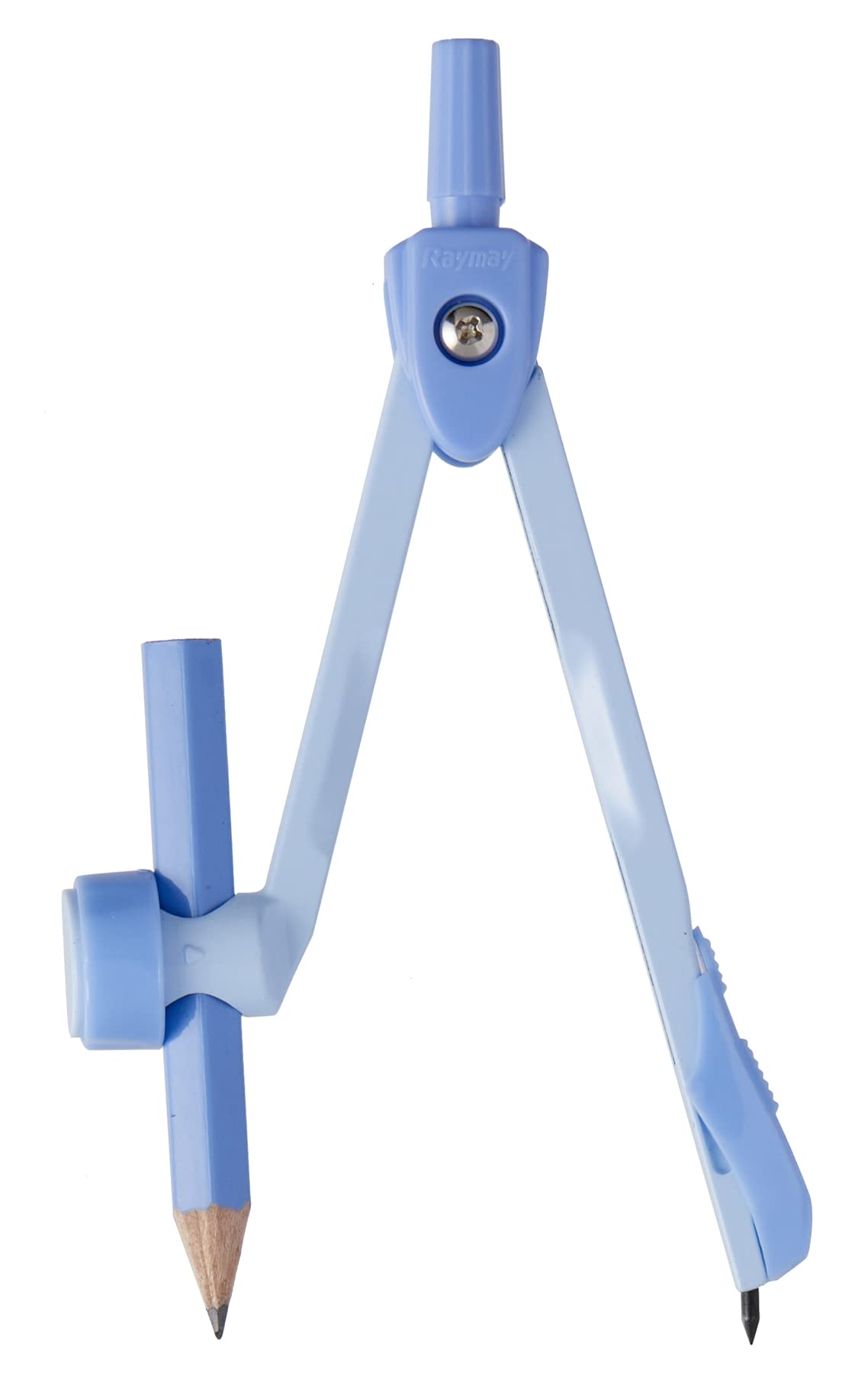 Raymei Fujii JC1058A Teacher's Recommended Compass for Pencils, Blue
