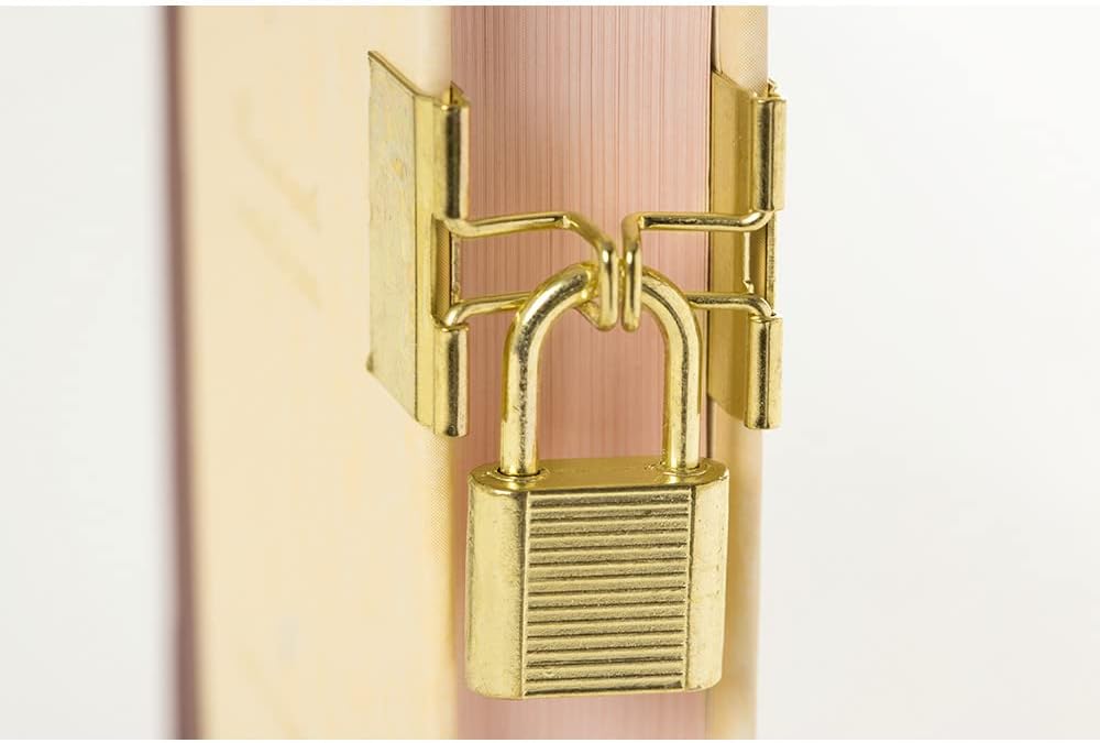 DESIGNPHIL Midori 12370006 Diary with Keys, Angel Pattern