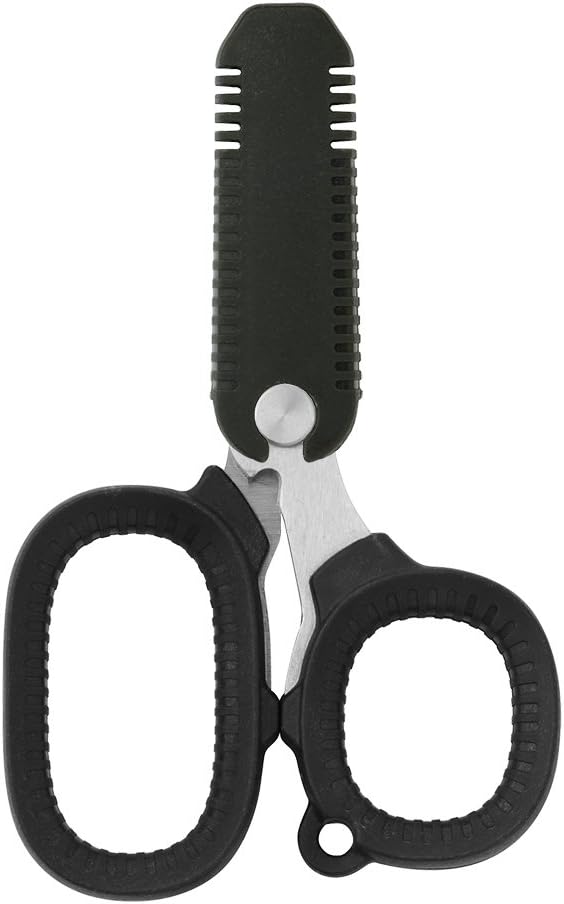 Midori Compact Durable Scissors, Portable Multi, Black (49858006)
